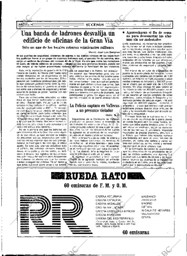 ABC MADRID 25-02-1987 página 48