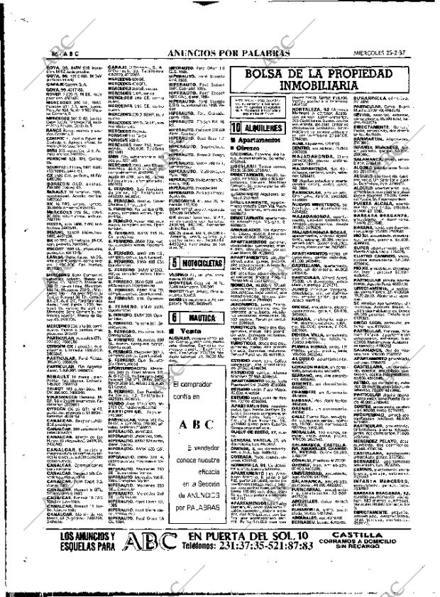 ABC MADRID 25-02-1987 página 86
