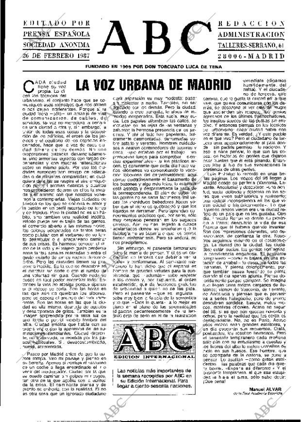 ABC MADRID 26-02-1987 página 3