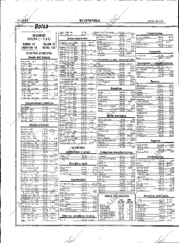ABC MADRID 26-02-1987 página 52