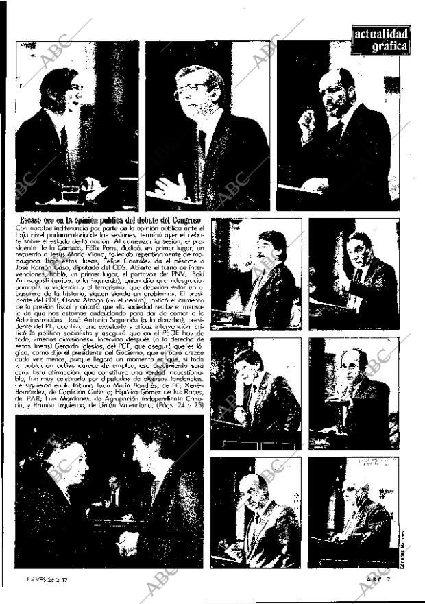 ABC MADRID 26-02-1987 página 7