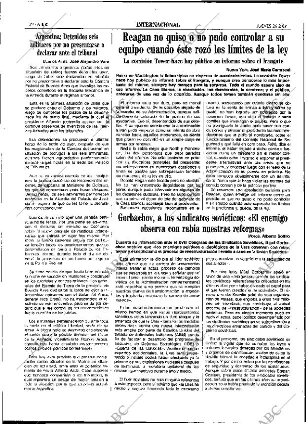 ABC SEVILLA 26-02-1987 página 22