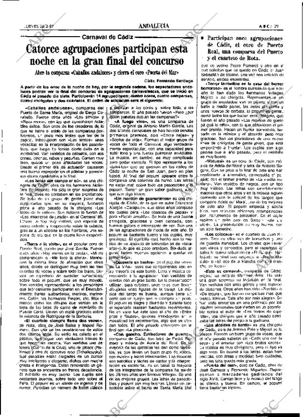 ABC SEVILLA 26-02-1987 página 29