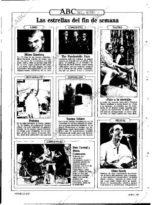 ABC MADRID 27-02-1987 página 109