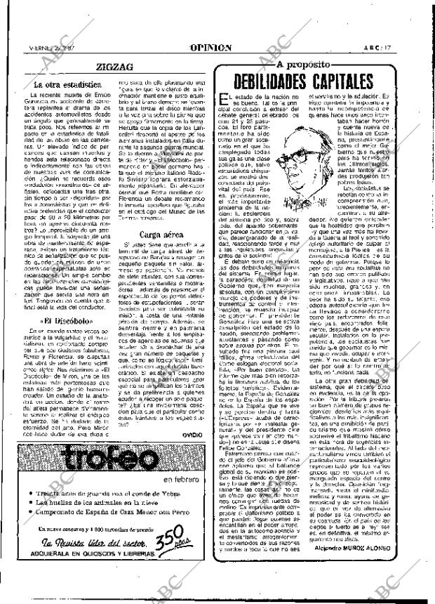 ABC MADRID 27-02-1987 página 17