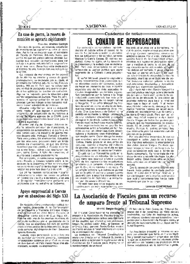 ABC MADRID 27-02-1987 página 26