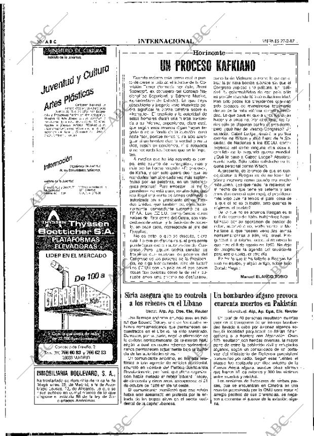 ABC MADRID 27-02-1987 página 30