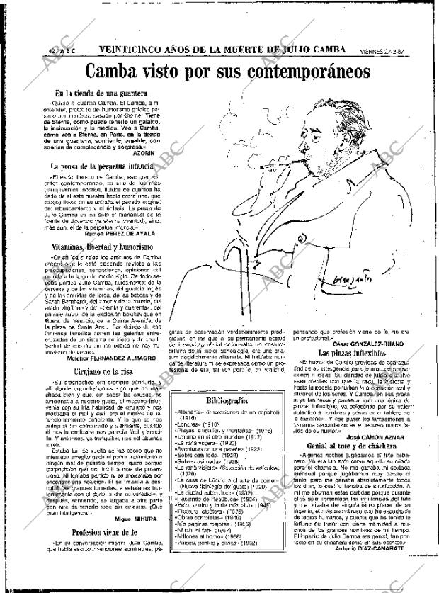 ABC MADRID 27-02-1987 página 42