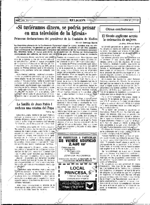 ABC MADRID 27-02-1987 página 54