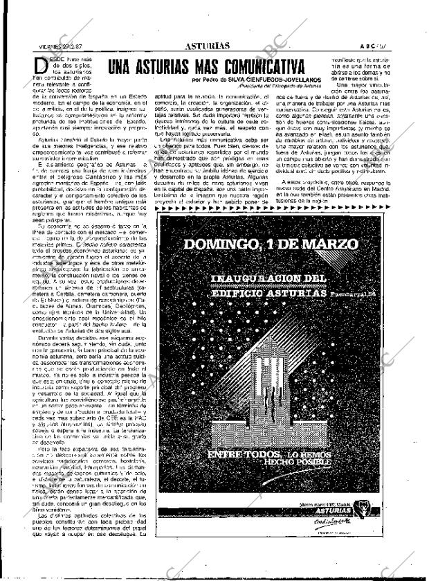 ABC MADRID 27-02-1987 página 57