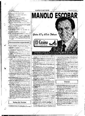 ABC MADRID 27-02-1987 página 92