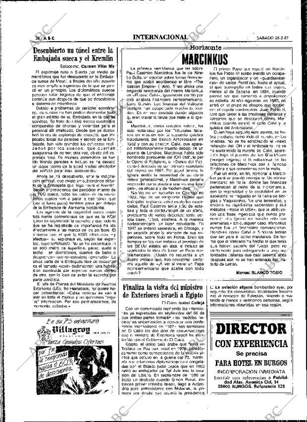 ABC MADRID 28-02-1987 página 26