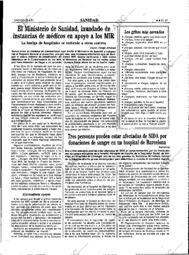 ABC MADRID 28-02-1987 página 37