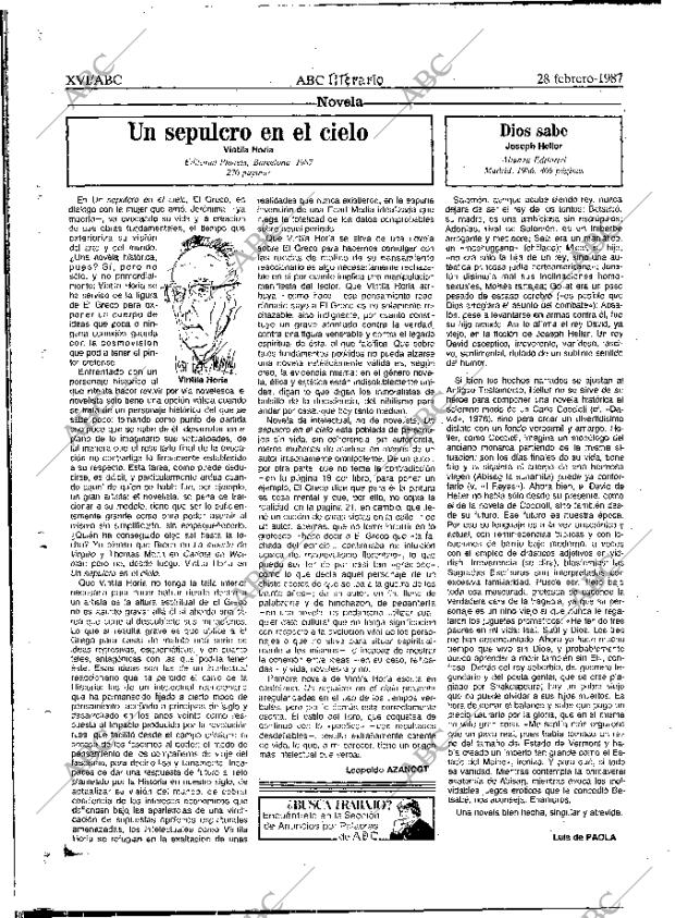 ABC MADRID 28-02-1987 página 62