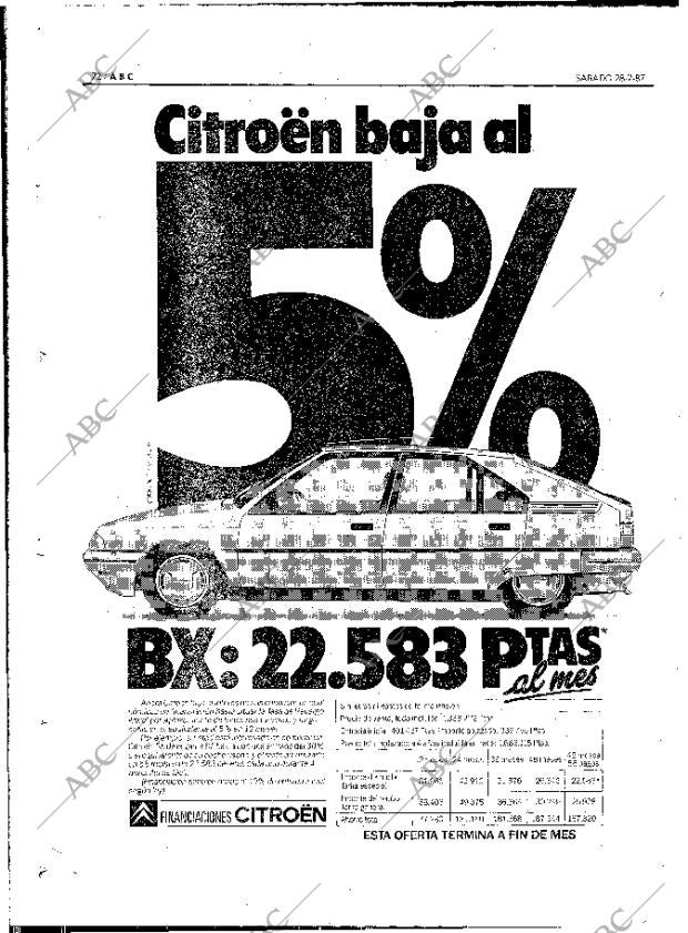 ABC MADRID 28-02-1987 página 72
