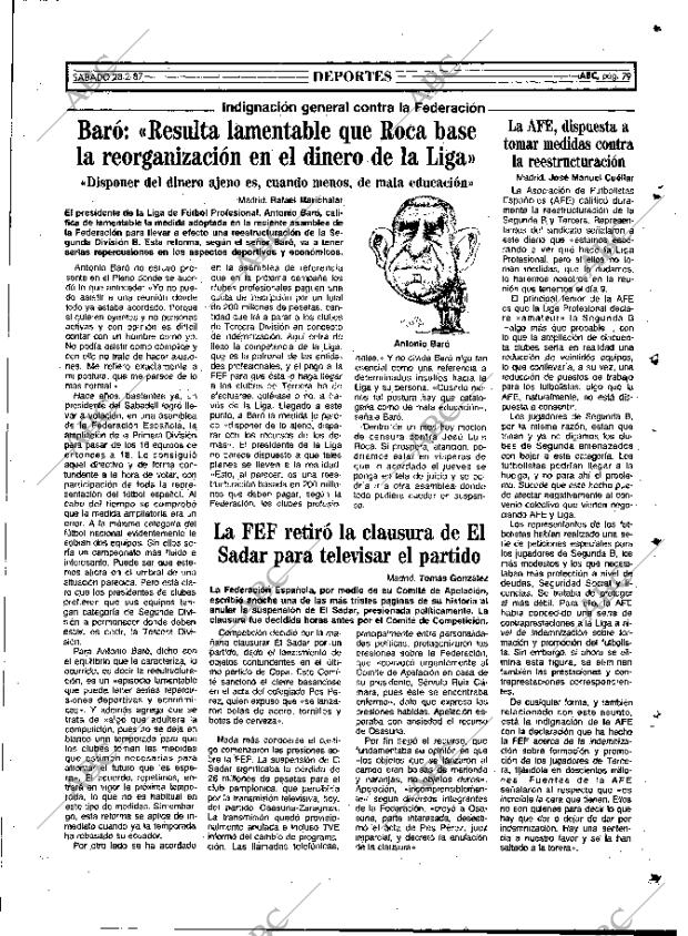 ABC MADRID 28-02-1987 página 79