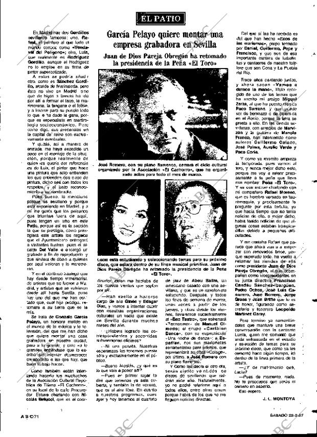 ABC SEVILLA 28-02-1987 página 83