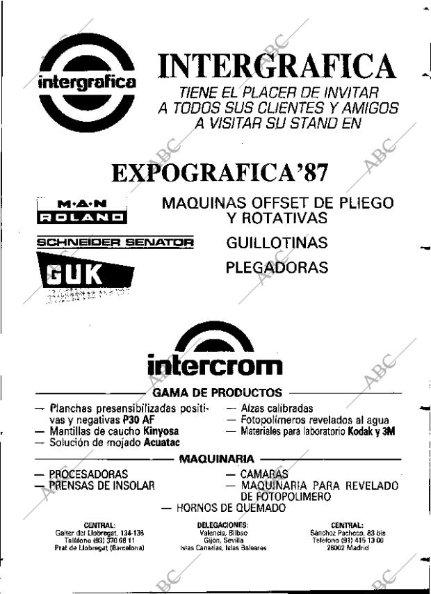 ABC SEVILLA 28-02-1987 página 87