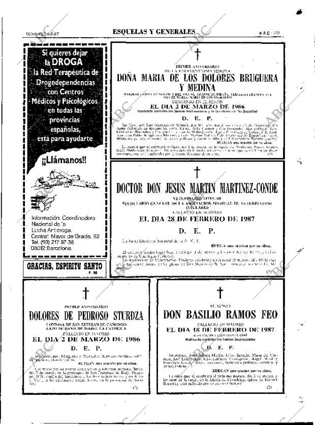 ABC MADRID 01-03-1987 página 101