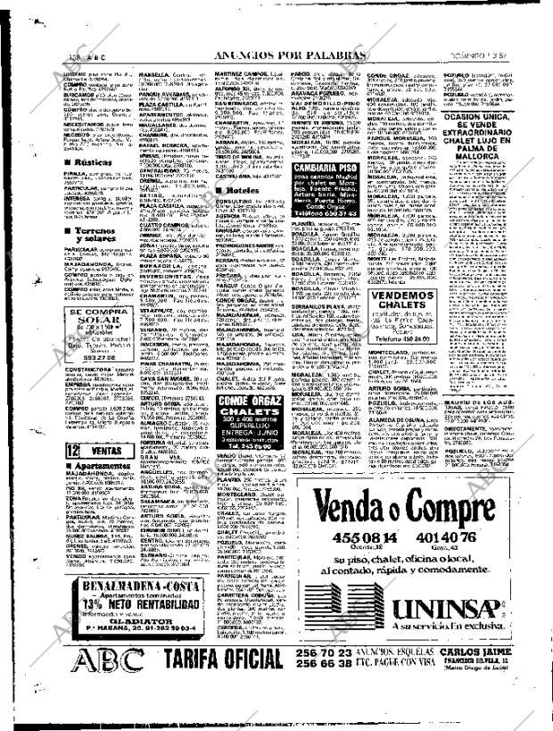 ABC MADRID 01-03-1987 página 108