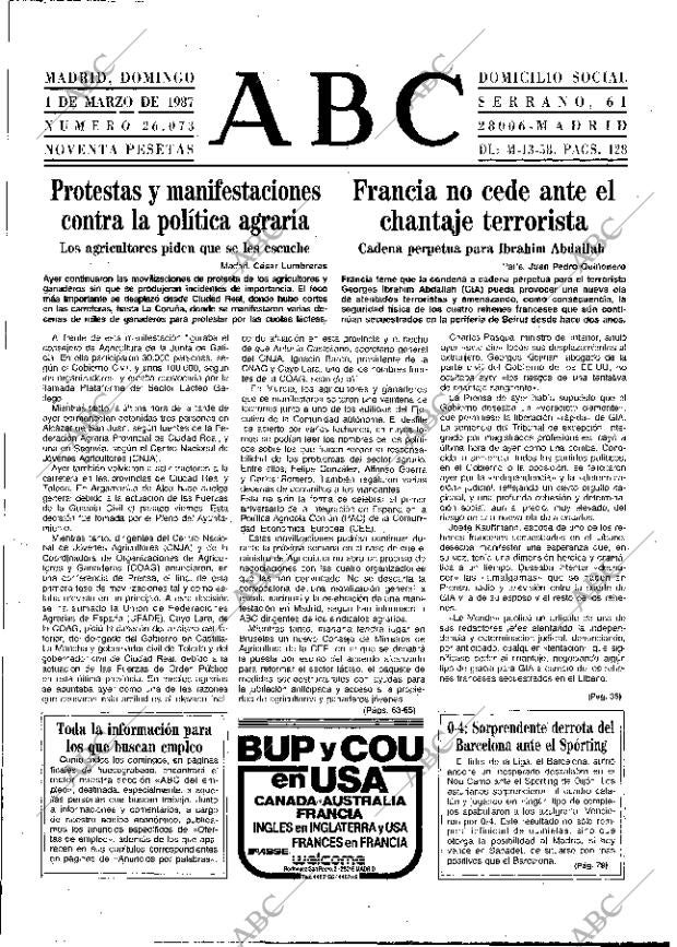 ABC MADRID 01-03-1987 página 17