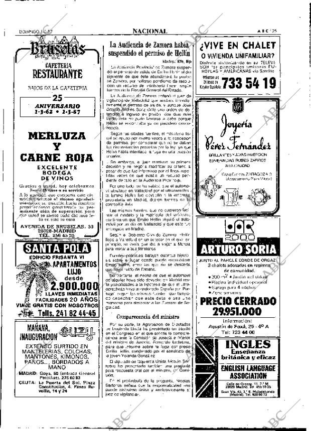 ABC MADRID 01-03-1987 página 25