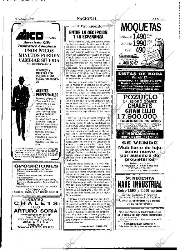 ABC MADRID 01-03-1987 página 27