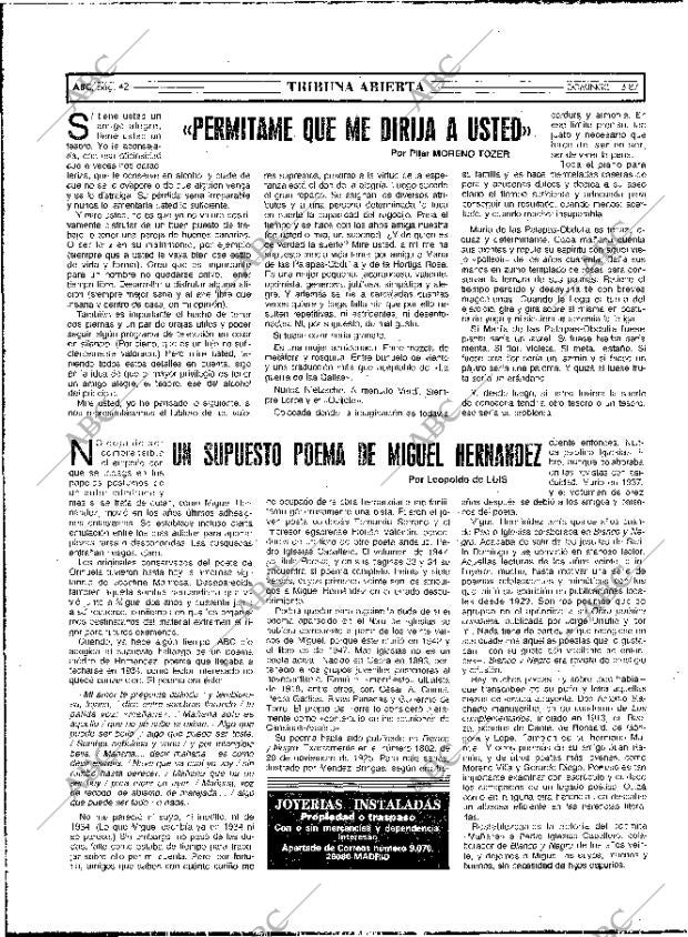 ABC MADRID 01-03-1987 página 42