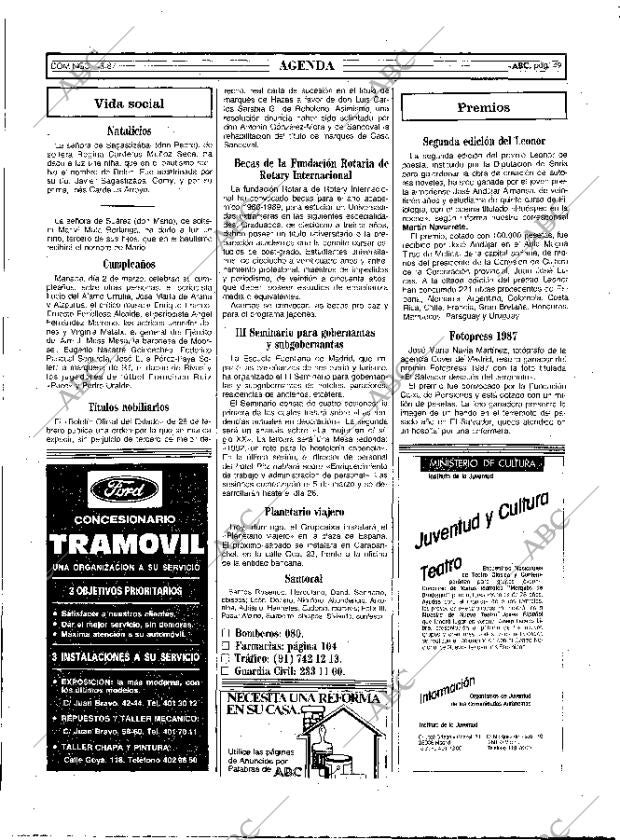 ABC MADRID 01-03-1987 página 49