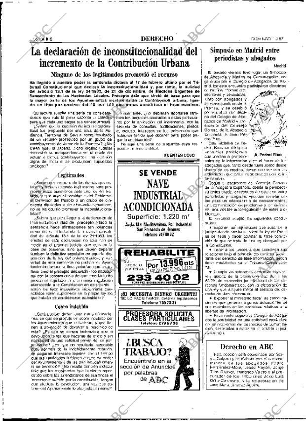 ABC MADRID 01-03-1987 página 56