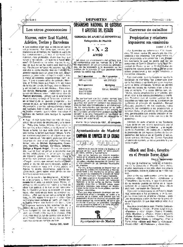 ABC MADRID 01-03-1987 página 82
