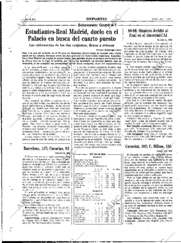 ABC MADRID 01-03-1987 página 84