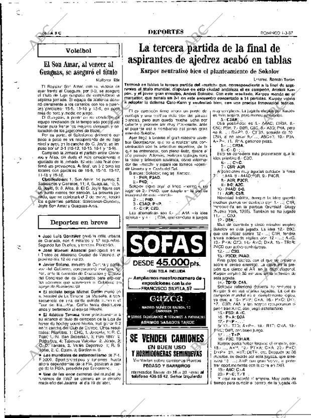 ABC MADRID 01-03-1987 página 86