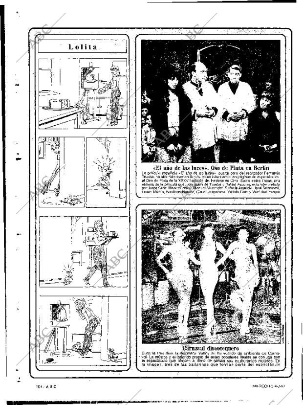 ABC MADRID 04-03-1987 página 104