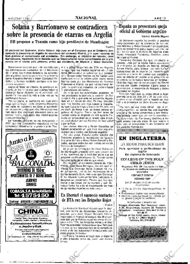 ABC MADRID 04-03-1987 página 21