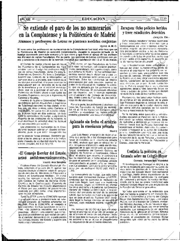 ABC MADRID 04-03-1987 página 40