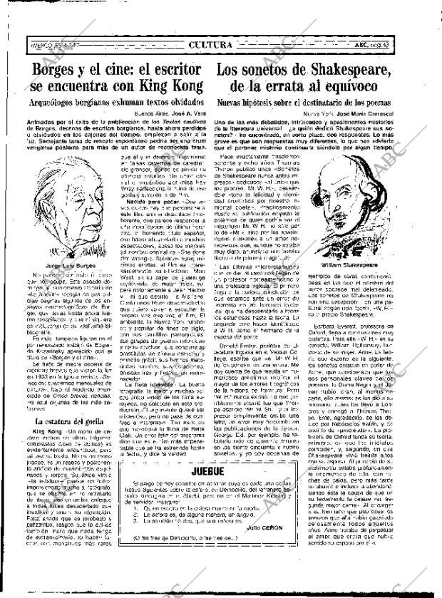 ABC MADRID 04-03-1987 página 43