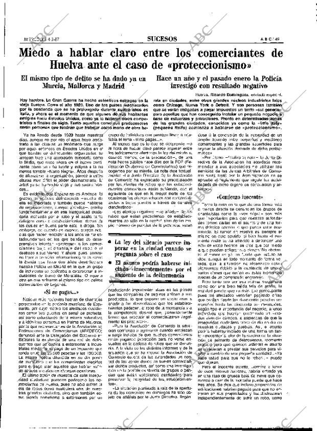 ABC MADRID 04-03-1987 página 49