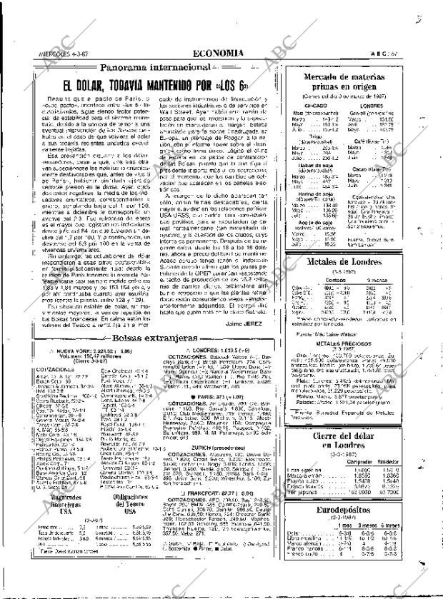ABC MADRID 04-03-1987 página 67