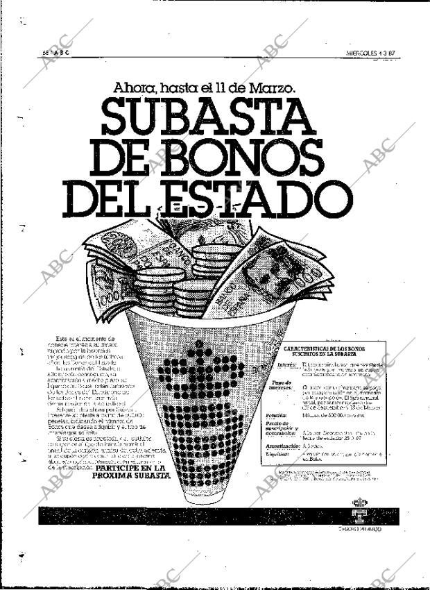 ABC MADRID 04-03-1987 página 68
