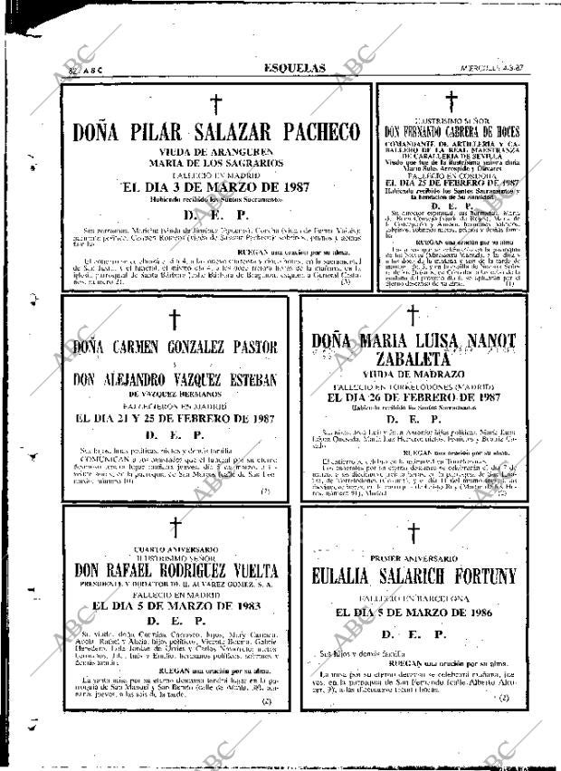 ABC MADRID 04-03-1987 página 82