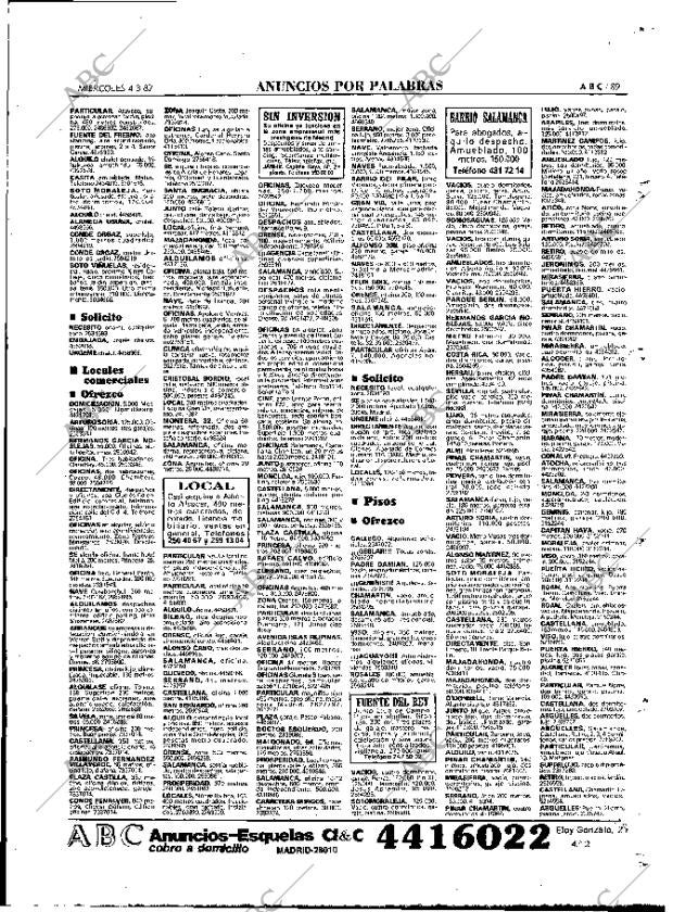 ABC MADRID 04-03-1987 página 89