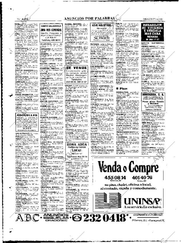 ABC MADRID 04-03-1987 página 92