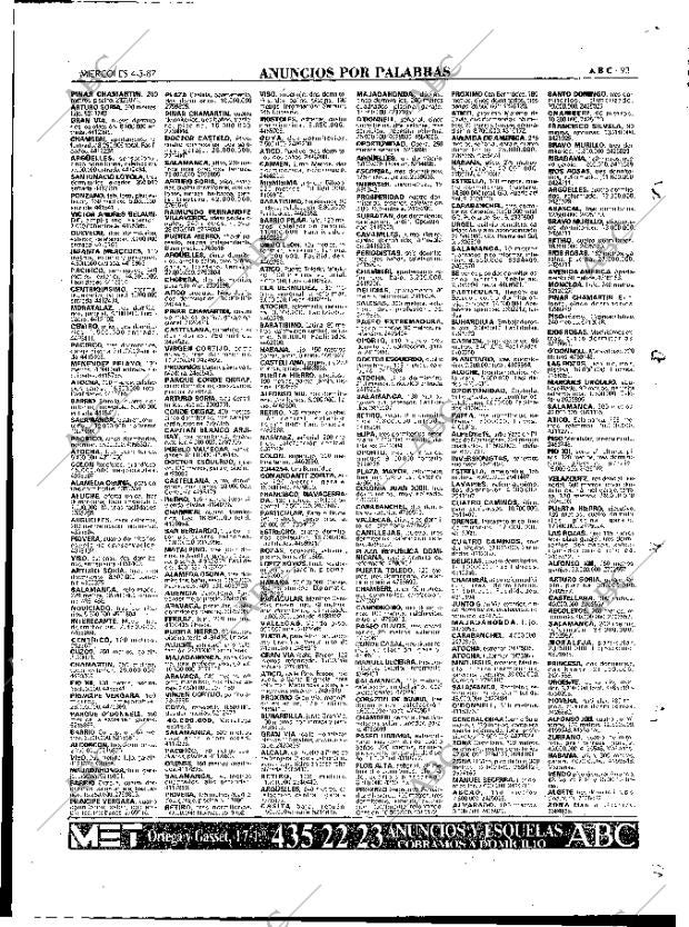 ABC MADRID 04-03-1987 página 93