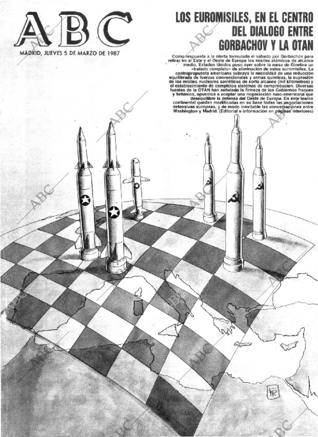 ABC MADRID 05-03-1987 página 1