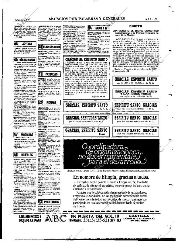 ABC MADRID 05-03-1987 página 109