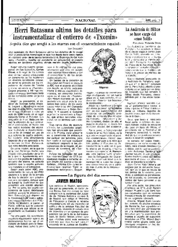 ABC MADRID 05-03-1987 página 19