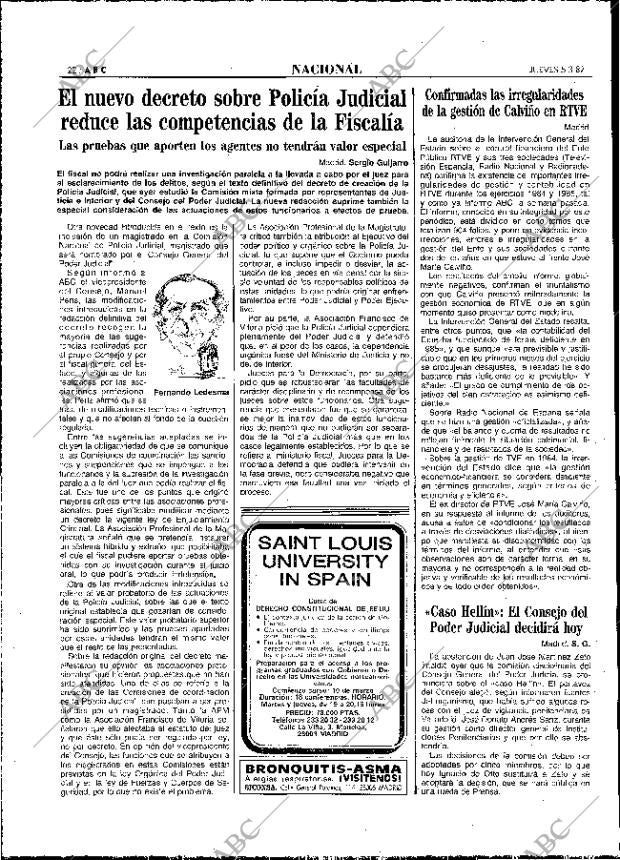 ABC MADRID 05-03-1987 página 22