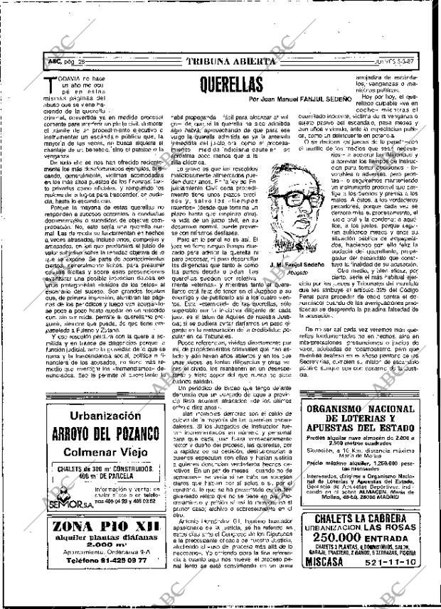 ABC MADRID 05-03-1987 página 28
