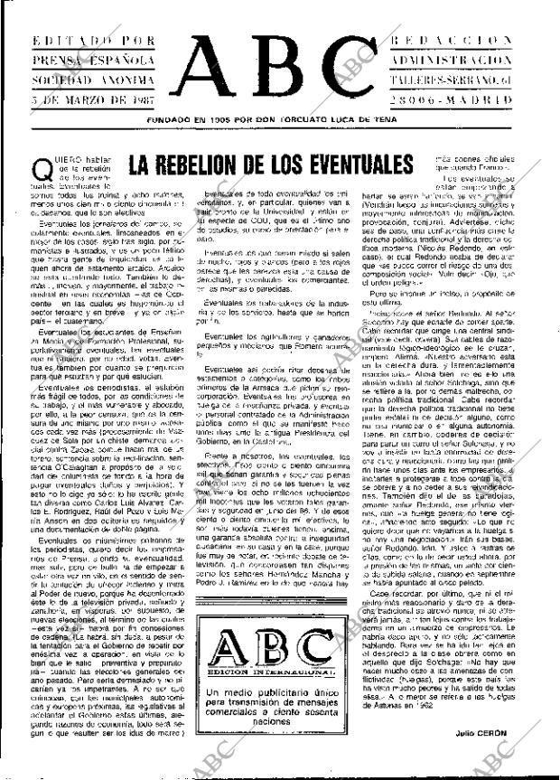 ABC MADRID 05-03-1987 página 3